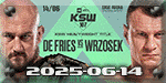 KSW 107 - De Fries vs. Wrzosek - Jun 14