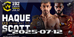 Cage Warriors 192 - Haque vs. Scott - Jul 12