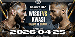 Glory 107 - Wisse vs. Kwasi - Apr 25