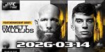 UFC Fight Night 269 - Emmett vs. Vallejos - Mar 14